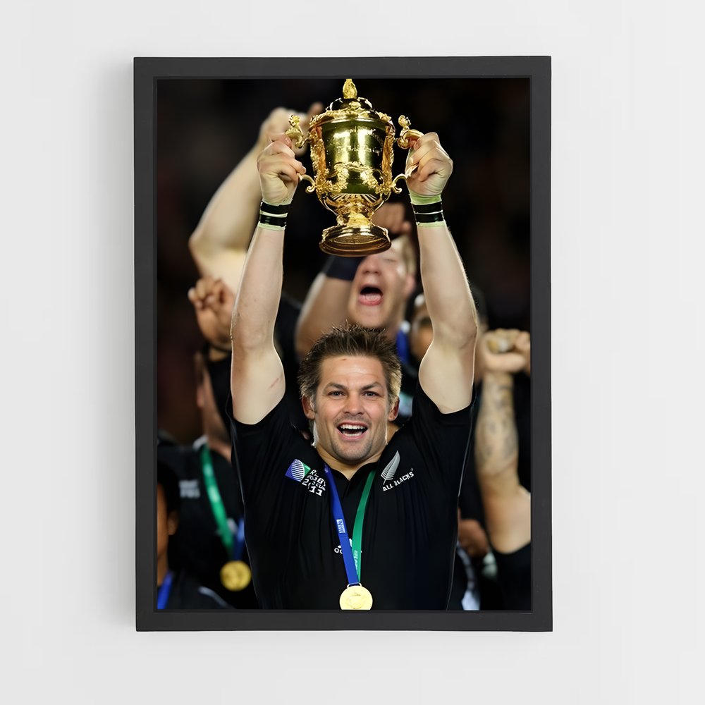 Poster L'Heure de la Victoire – affiche Rugby (vue 2)